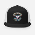 Forever 19 mental health awareness black and white trucker cap front
