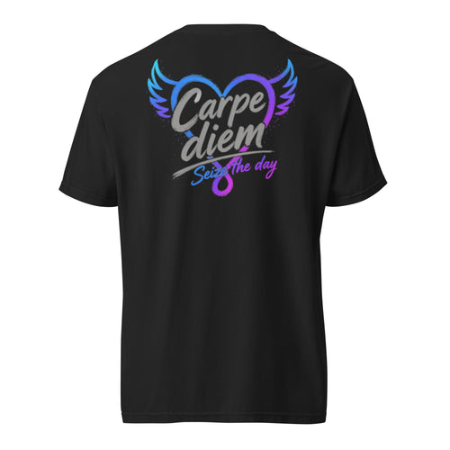 Forever 19 premium mental health awareness black unisex T-shirt back view