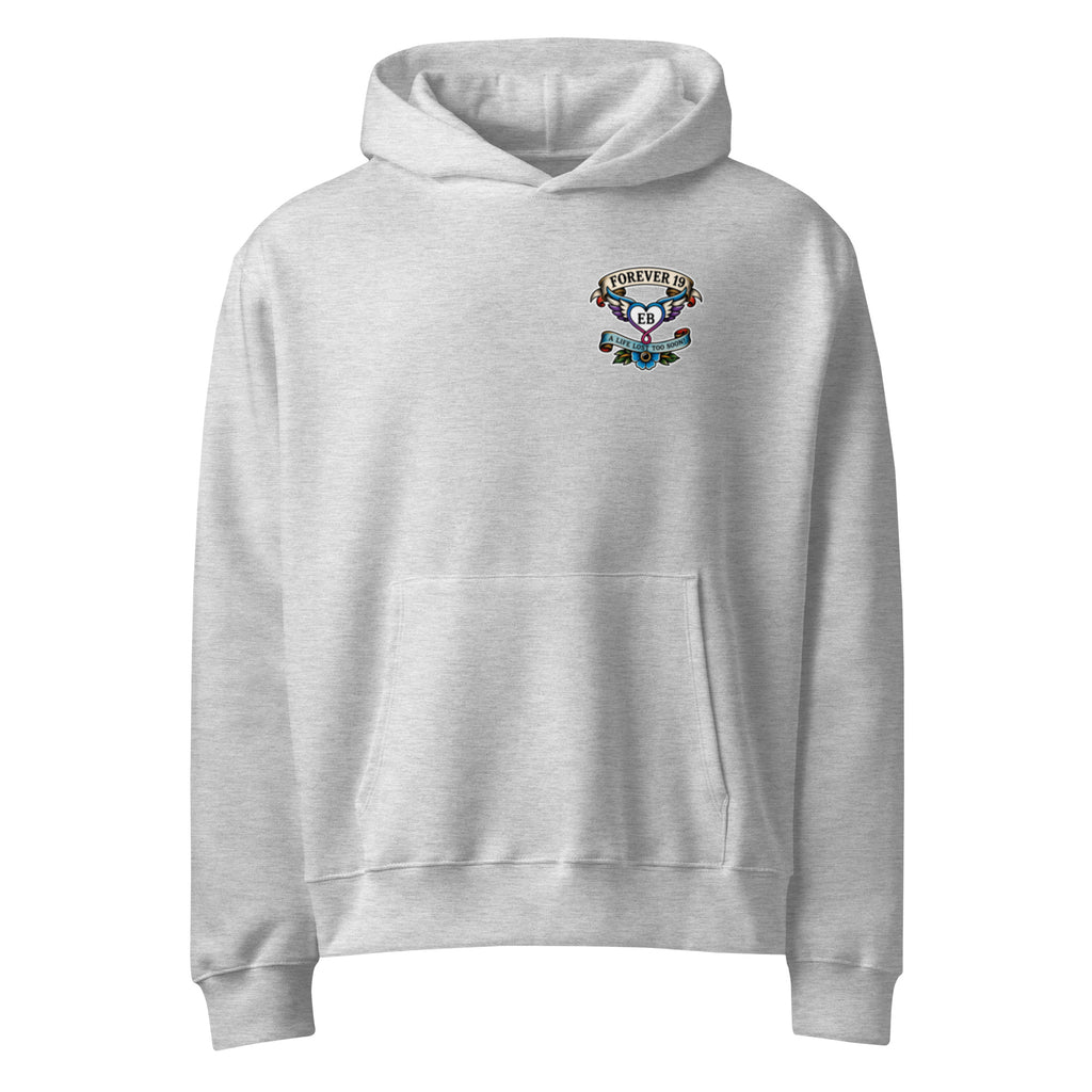 Forever 19 Not All Storms Come To Break You unisex hoodie, Athletic Heather, front view