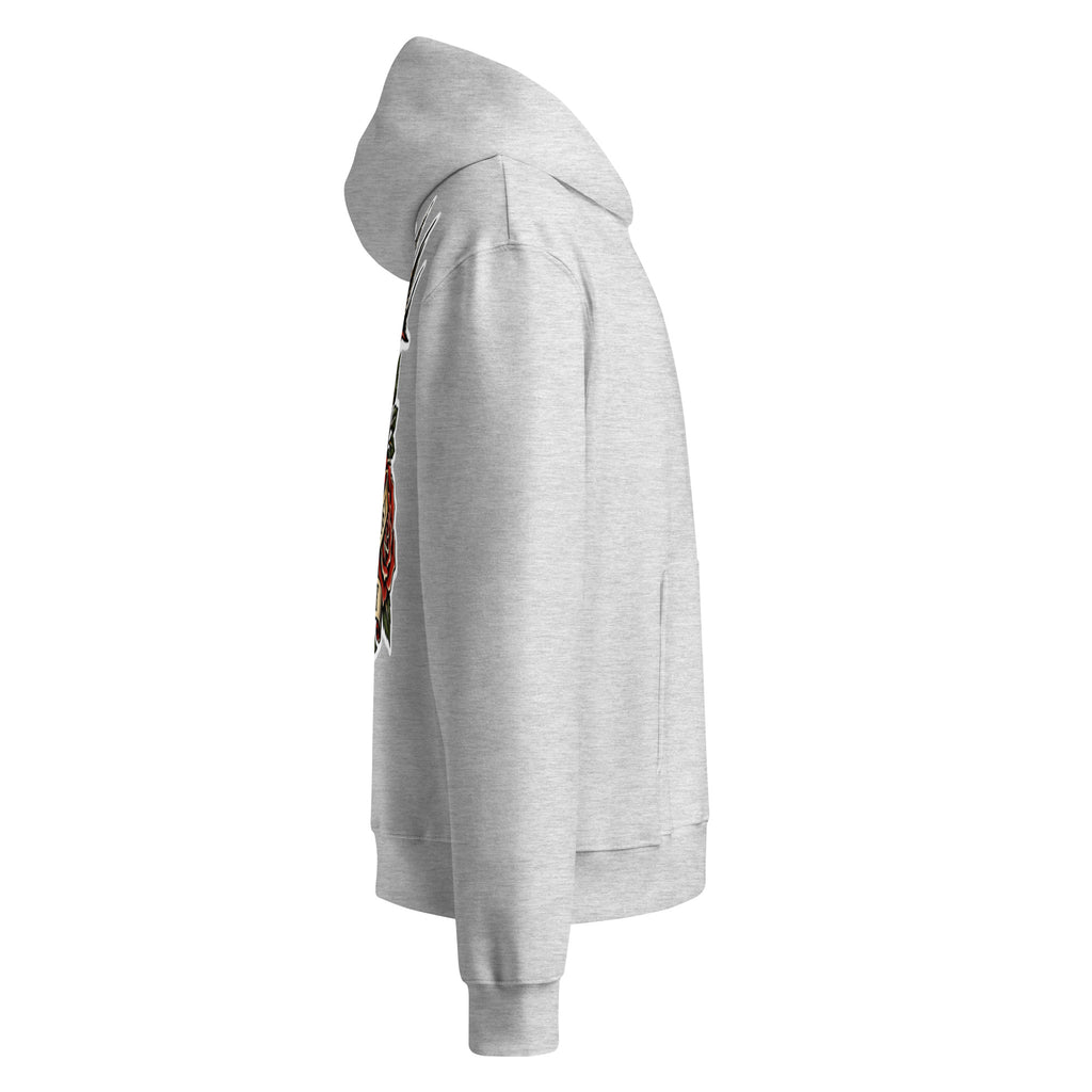 Forever 19 Life's Too Short unisex hoodie, Athletic Heather, right view