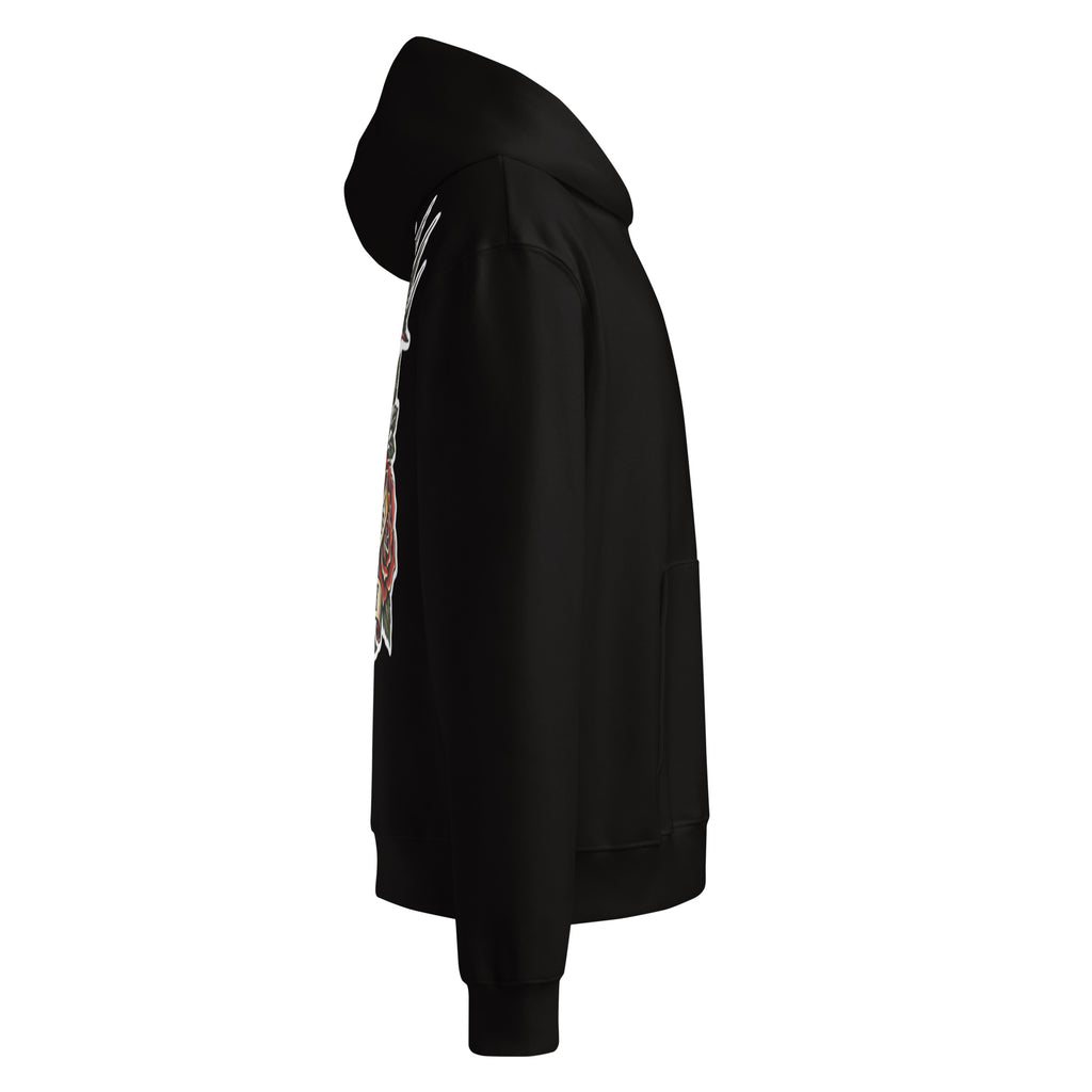 Forever 19 Life's Too Short unisex hoodie, Black, right view