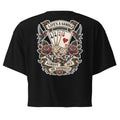 Forever 19 Lifes a Gamble women's crop T-shirt