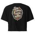Forever 19 Stars Can't Shine Without Darkness black women's crop T-shirt back